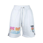 Diego Venturino White Cotton Women's Short Shorts Diego Venturino Lavender