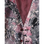 Dolce & Gabbana Multicolor Galaxy Silk Waistcoat Formal Vest TSH86220-48