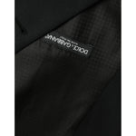 Dolce & Gabbana Black Wool Waistcoat Dress Formal Vest TSH851981-54