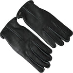 Dolce & Gabbana Black Deer Leather Wrist Length Gloves LB30148-9