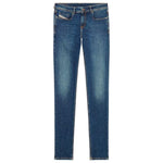 Diesel Blue Cotton Jeans & Pant DI-12753-W30
