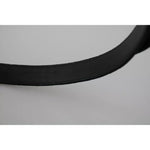 Dolce & Gabbana Black Velvet Leather Silver Buckle Belt BEL60873-95