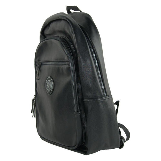 A.G. Spalding & Bros Black Polyethylene Men Backpack A.G. Spalding & Bros Dark Slate Gray