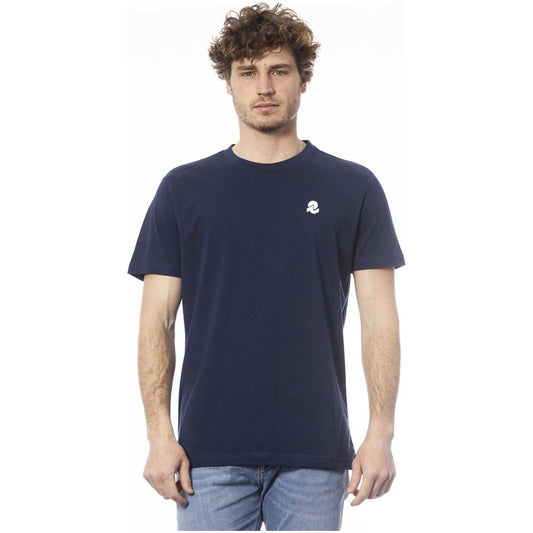 Invicta Blue Cotton Men T-Shirt Invicta Tan