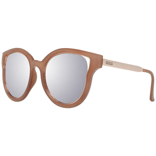 Guess Brown Metal & Plastic Sunglasses