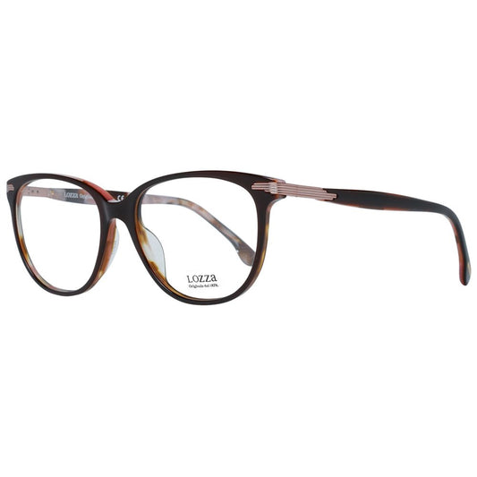 Lozza Brown Plastic Glasses (Frames)