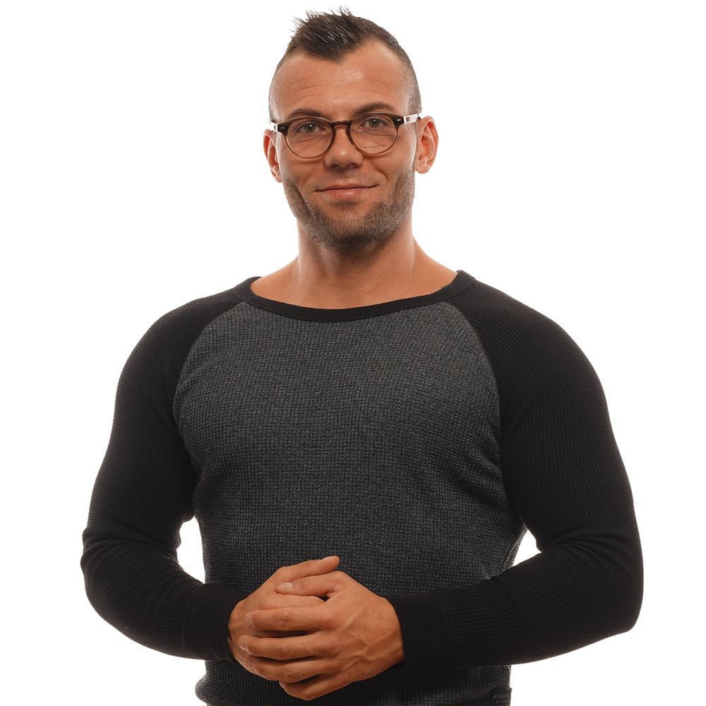 Ermenegildo Zegna Brown Plastic Glasses (Frames)