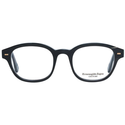 Ermenegildo Zegna Black Horn Glasses (Frames)