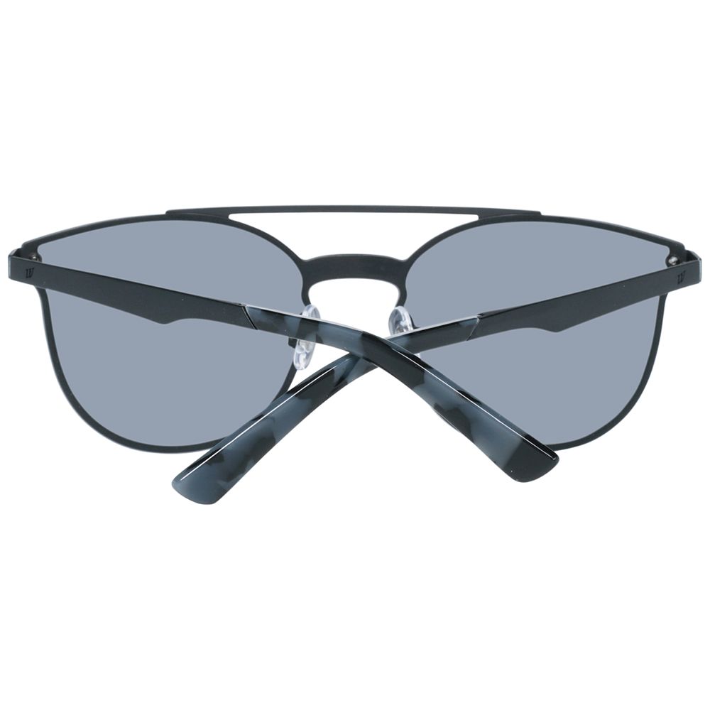 Web Black Metal Sunglasses