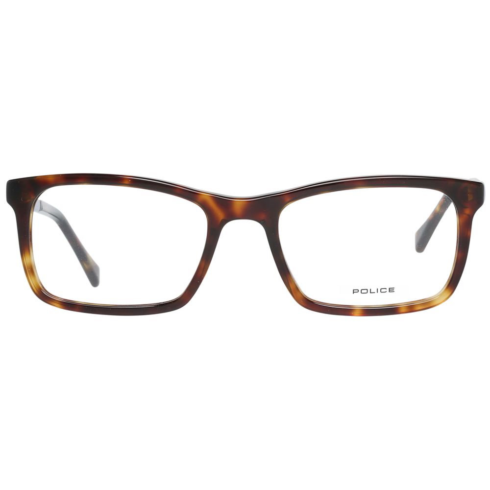 Police Brown Plastic Glasses (Frames)