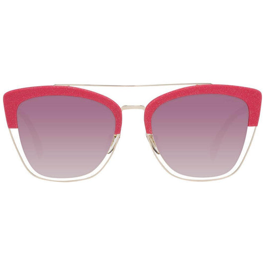 Police Pink Women Sunglasses Police Rosy Brown