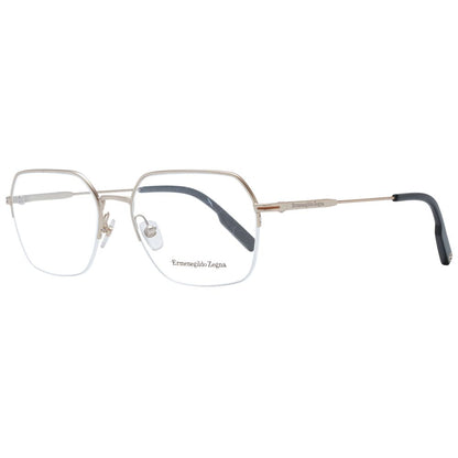 Ermenegildo Zegna Silver Metal Glasses (Frames)