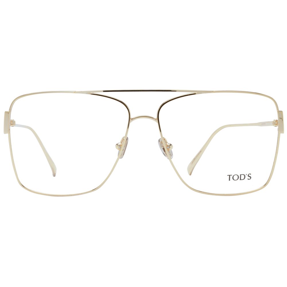 Tod's Gold Metal Glasses (Frames)