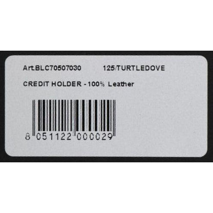 Billionaire Italian Couture Brown Leather Cardholder Wallet