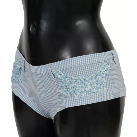 Ermanno Scervino Blue Beachwear Bottoms Swimsuit Shorts Ermanno Scervino Gray