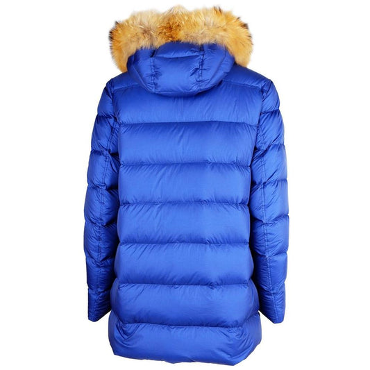 Add Blue Nylon Men's Jacket Add Royal Blue