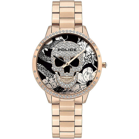 Police Multicolor Stainless Steel Watch Police Light Gray