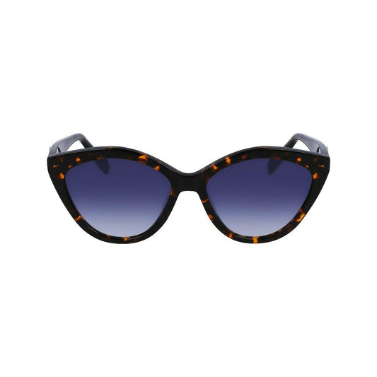 Longchamp Brown Acetate Sunglasses Longchamp Dark Slate Blue