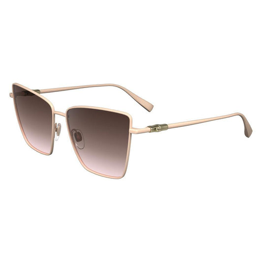 Longchamp Multicolor Metal Sunglasses Longchamp Gray