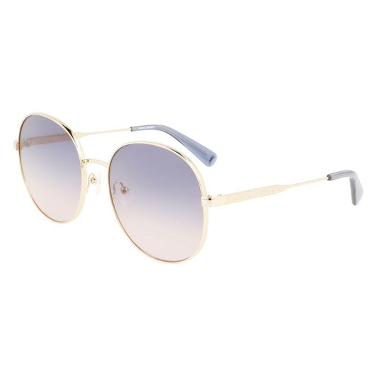 Longchamp Multicolor Metal Sunglasses Longchamp Light Gray