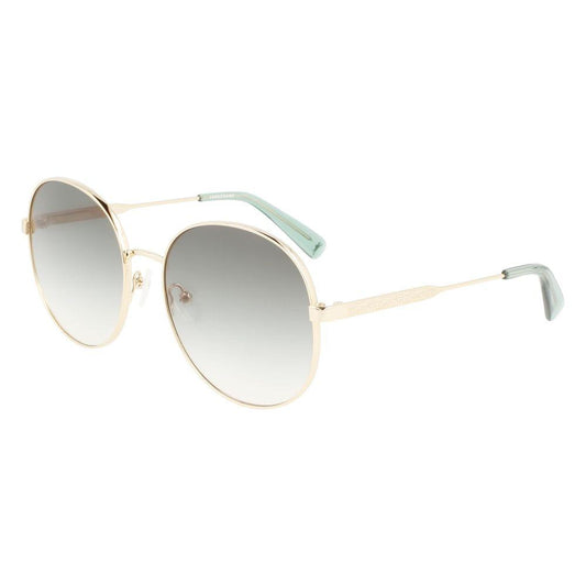 Longchamp Multicolor Metal Sunglasses Longchamp Light Gray