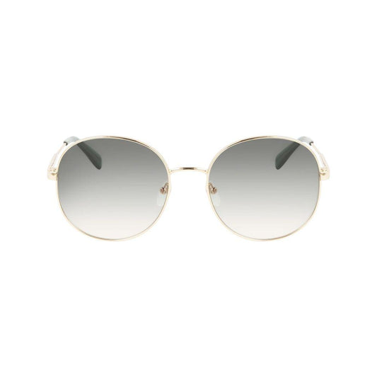 Longchamp Multicolor Metal Sunglasses Longchamp Light Gray
