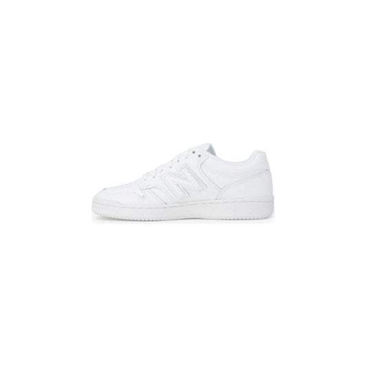 New Balance White Artificial Leather Sneaker New Balance Lavender