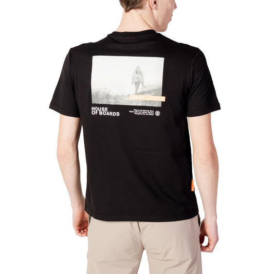 Suns Black Cotton T-Shirt Suns Light Gray