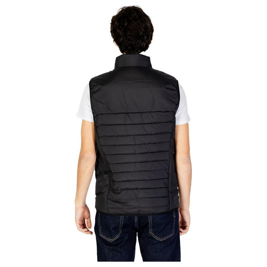 Hugo Boss Black Polyester Jacket Hugo Boss Black