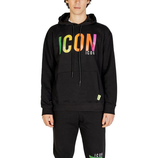 Icon Black Cotton Sweater Icon Black