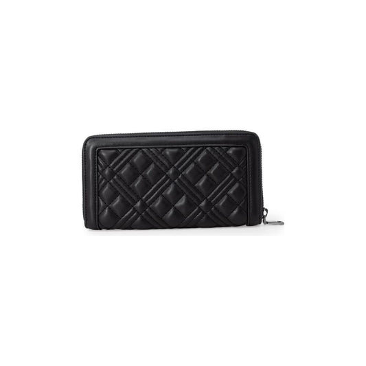 Love Moschino Black Polyethylene Wallet Love Moschino Dark Slate Gray