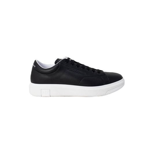 Armani Exchange Black Leather Sneaker Armani Exchange Dark Slate Gray