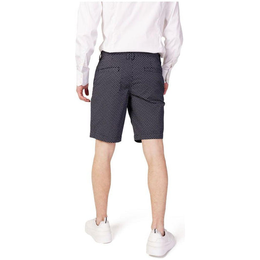 Armani Exchange Blue Cotton Short Armani Exchange Dark Slate Gray