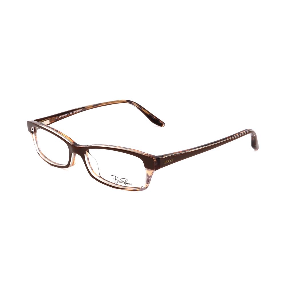 Emilio Pucci Brown Plastic Glasses (Frames)