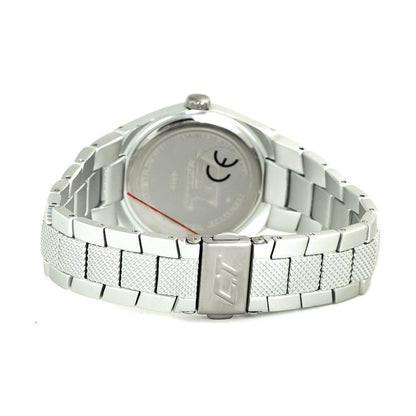 Chronotech Silver Stainless Steel Dress Watch