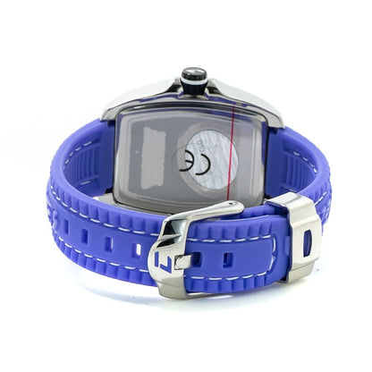 Chronotech Blue Rubber Sport Watch