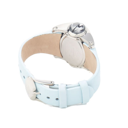 Chronotech Blue Leather Dress Watch