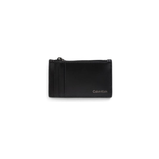 Calvin Klein Black Leather Wallet Calvin Klein Black