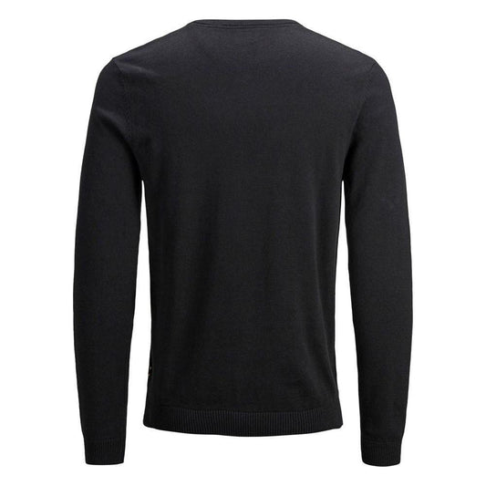 Jack Jones Black Cotton T-Shirt Jack Jones Black