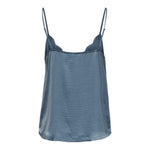 Only Blue Polyester Tank Top ON-7113600010-IT36|XXS