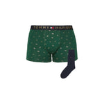 Tommy Hilfiger Green Cotton Boxer TO-9952100148-IT46 | M