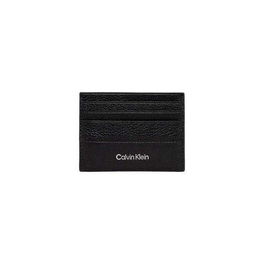 Calvin Klein Black Leather Wallet Calvin Klein Black
