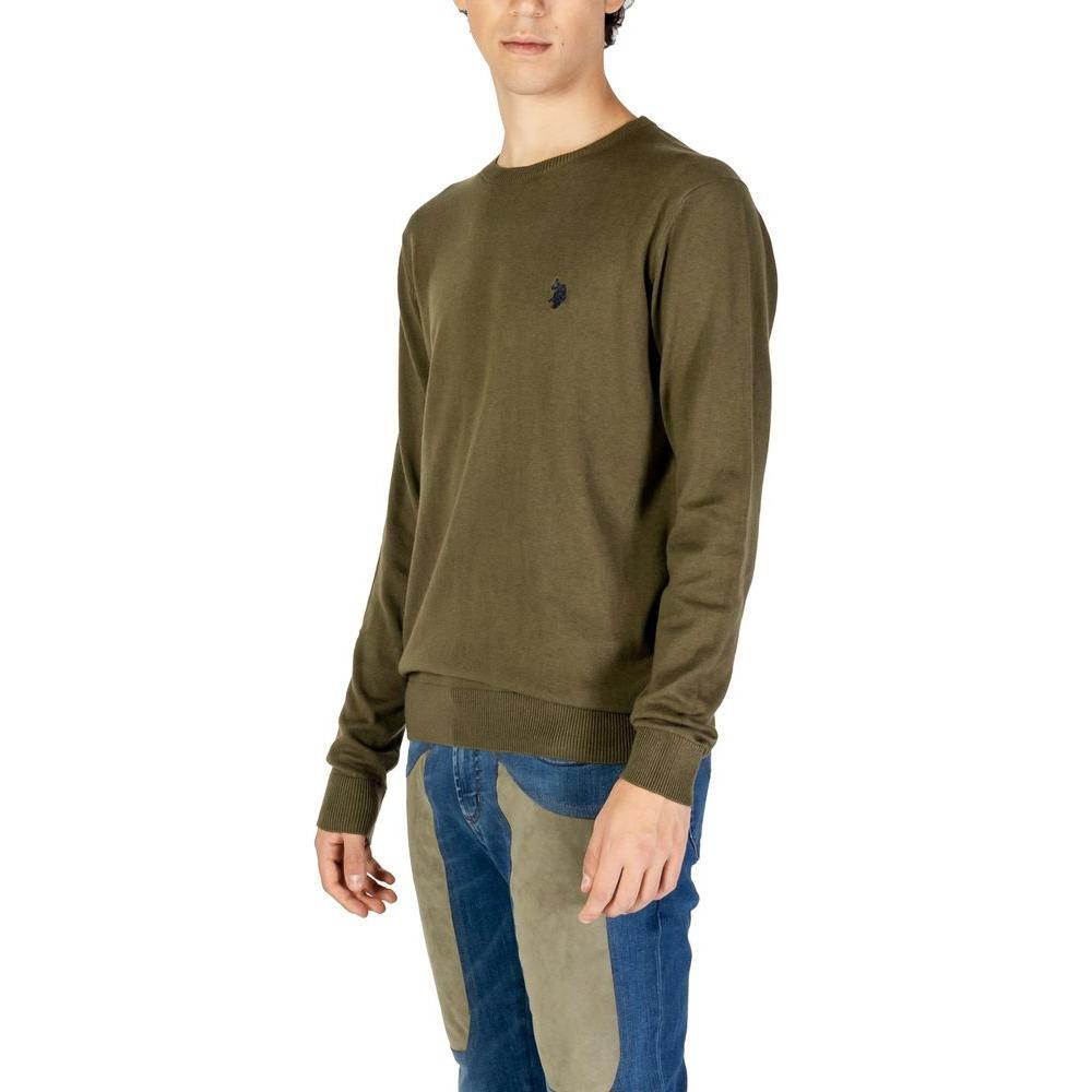 U.S. POLO ASSN. Green Cotton Sweater US-15717300149-IT52 | XL