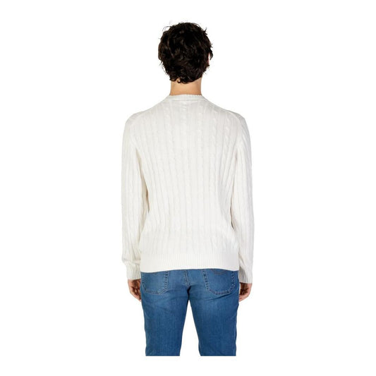 U.S. POLO ASSN. White Cotton Sweater U.S. POLO ASSN. Beige