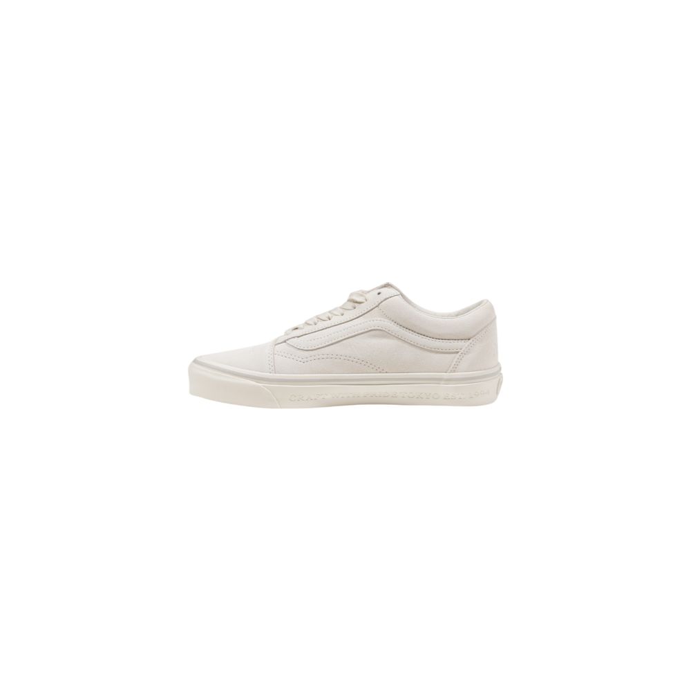 Vans Beige Suede Leather Low Top Sneakers