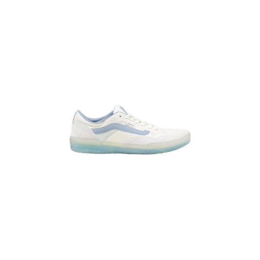 Vans Blue Leather Sneaker Vans Light Gray