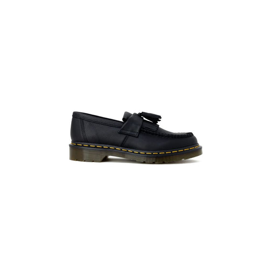 Dr. Martens Black Leather Flat Shoe Dr. Martens Dark Slate Gray