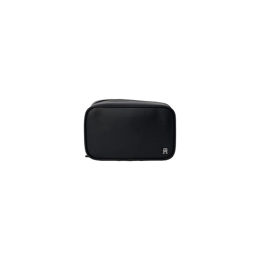 Tommy Hilfiger Black Leather Luggage And Travel Tommy Hilfiger Black