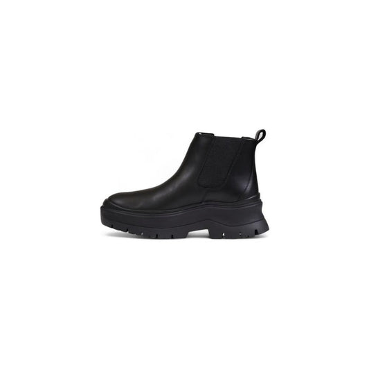 Timberland Black Leather Boot Timberland Dark Slate Gray
