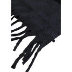 Antony Morato Black Polyester Scarf ANMO-14637700009